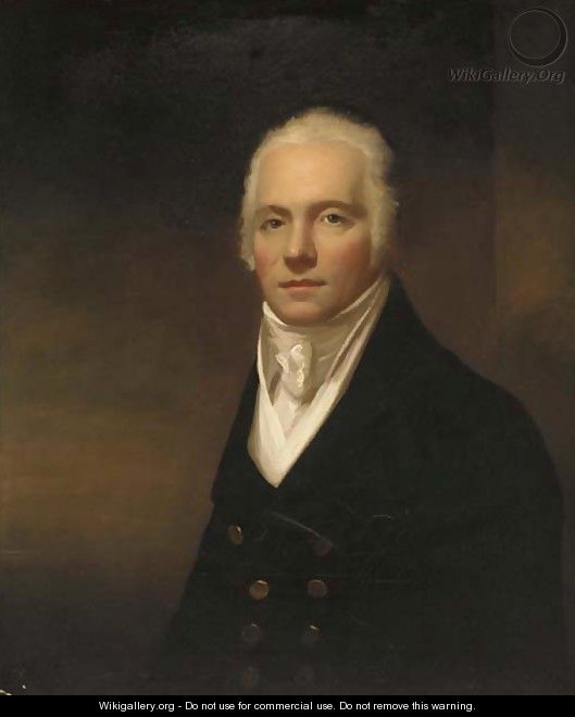 Portrait of a gentleman - (after) Gilbert Stuart