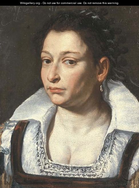 Portrait of a lady - (after) Giacomo Ceruti (Il Pitocchetto)