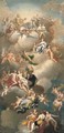 The Triumph of the Gods, a modello for a ceiling - (after) Giacinto Diano