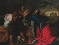The Sacrifice of Noah - (after) Giovanni Benedetto Castiglione