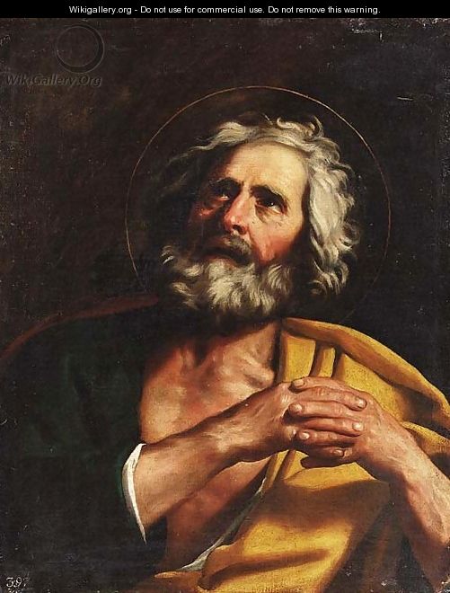 Saint Peter - (after) Giovanni Francesco Guercino (BARBIERI)