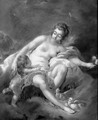 Venus playing with Cupid - (after) Francois Boucher