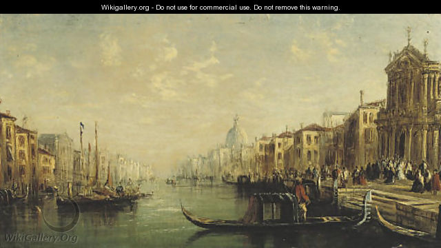 The Grand Canal, Venice - (after) Francis Moltino