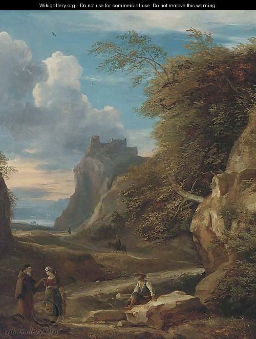 An Arcadian landscape - (after) Francesco Zucarelli
