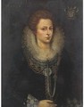 Portrait of a lady - (after)Frans, The Younger Pourbus