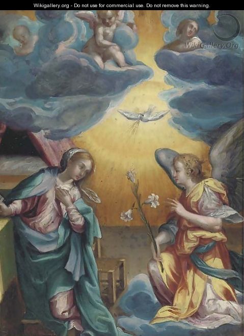 The Annunciation 2 - (after) Denys Calvaert