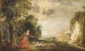 The Annunciation to Joachim - (after) Denys Van Alsloot