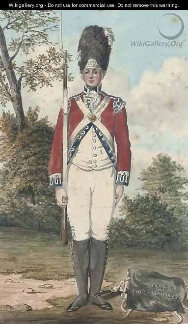 An officer of the Third Guards Regiment - (after) Dayes, Edward