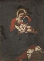 The Madonna and Child - (after) Francesco De Mura
