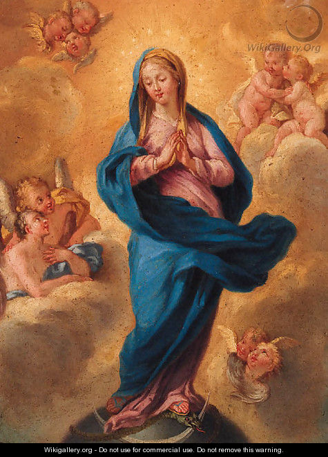 The Immaculate Conception - (after) Filipo Lauri