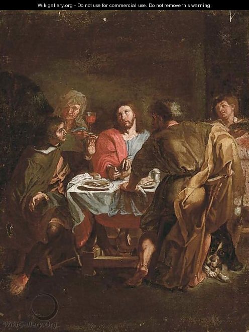 The Supper at Emmaus - (after) Charles Lebrun