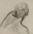 Study of a young woman observed from behind - (after) Charles Haslewood Shannon