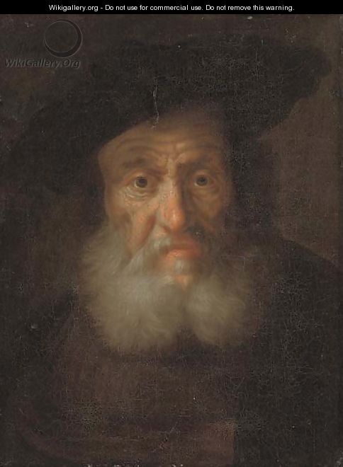 Head of a bearded man - (after) Christian Wilhelm Ernst Dietrich