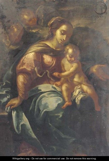 The Madonna and Child - (after) Daniele Crespi
