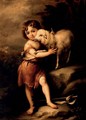 The Infant Saint John with the Lamb - (after) Murillo, Bartolome Esteban