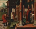 The Parable of the Pharisee and the Publican - (after) Bernaert Van Orley