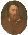 Study of a bearded man - (after) Bernardo Strozzi