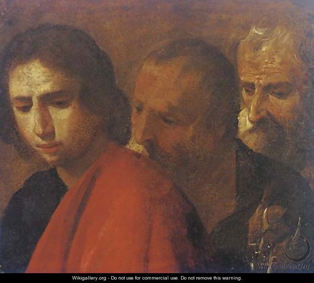 Three Apostles - (after) Bernardo Cavallino