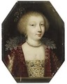 Portrait of a young lady - (after) Charles Beaubrun