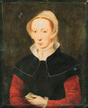 Portrait of a lady - (after) Katharina Van Hemessen