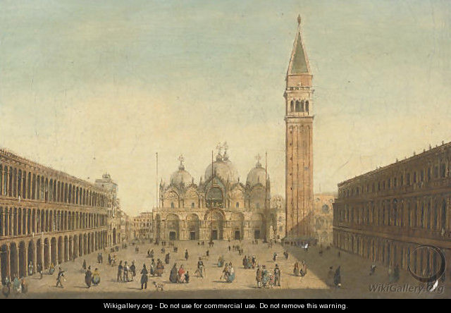 The Piazza San Marco, Venice - (after) Carlo Grubacs
