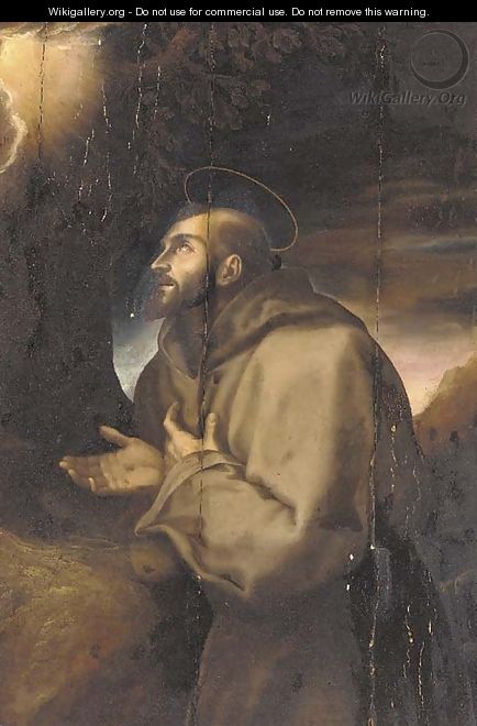 Saint Francis - (after) Carlo Dolci