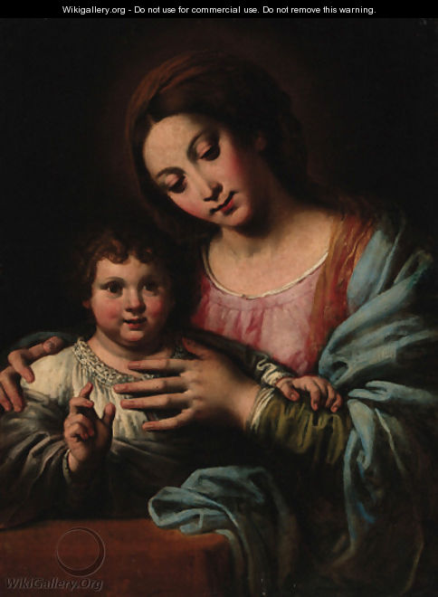 The Madonna and Child - (after) Carlo Ceresa
