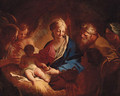 The Adoration of the Shepherds - (after) Andrea Pozzo