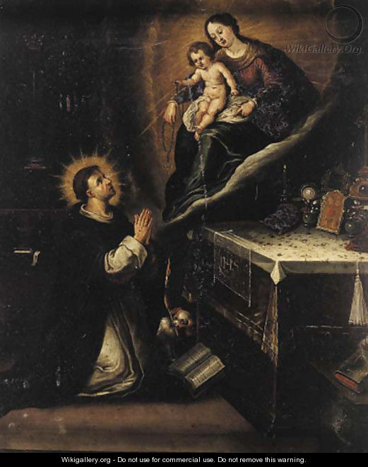 The Vision of Saint Dominic - (after) Ambrosius Francken I