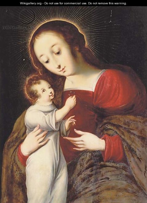 The Virgin and Child - (after) Ambrosius Benson
