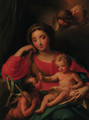 The Madonna and Child with the Infant Saint John the Baptist - (after) Mengs, Anton Raphael