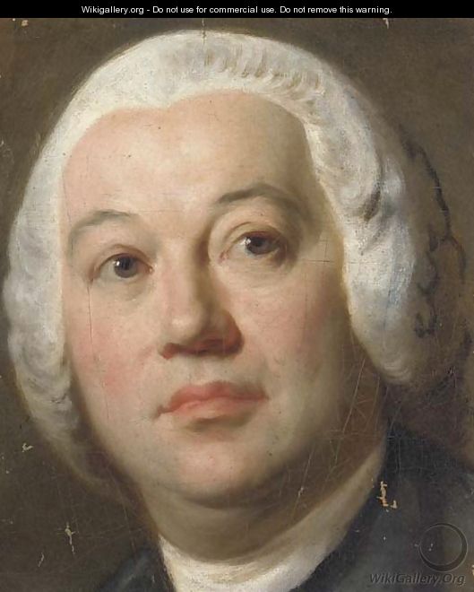 Portrait of a gentleman, small bust-length - (after) Mengs, Anton Raphael