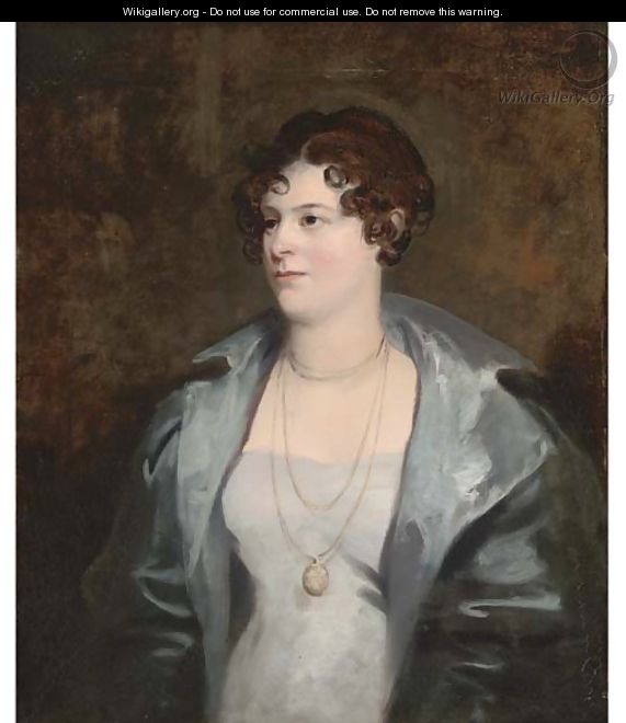 Portrait of Henrietta Graham - (after) Sir John Watson Gordon