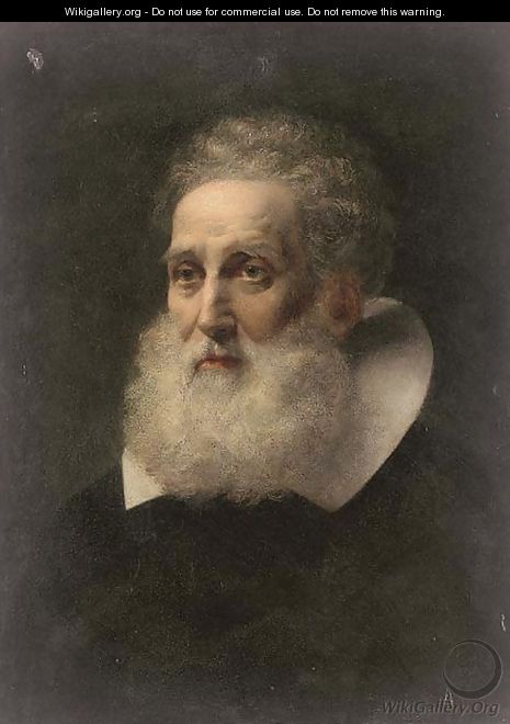 Portrait of a bearded man - (after) Sir Hubert Von Herkomer