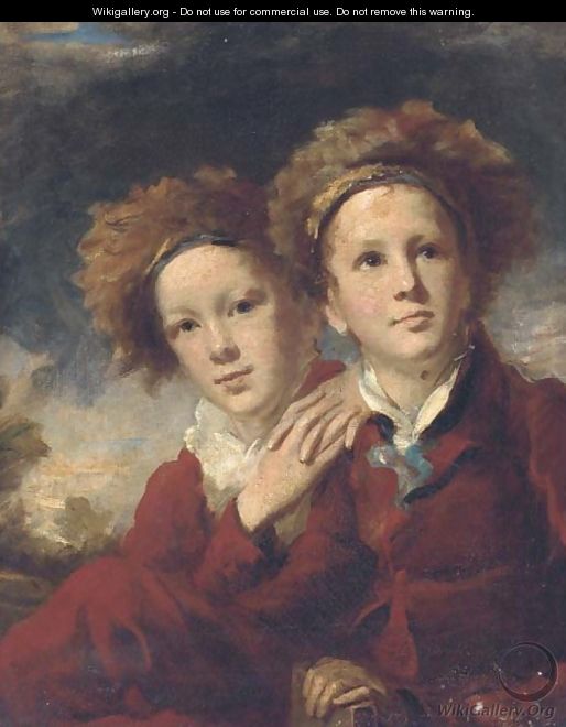 Double portrait of two boys - (after) Sir Henry Raeburn