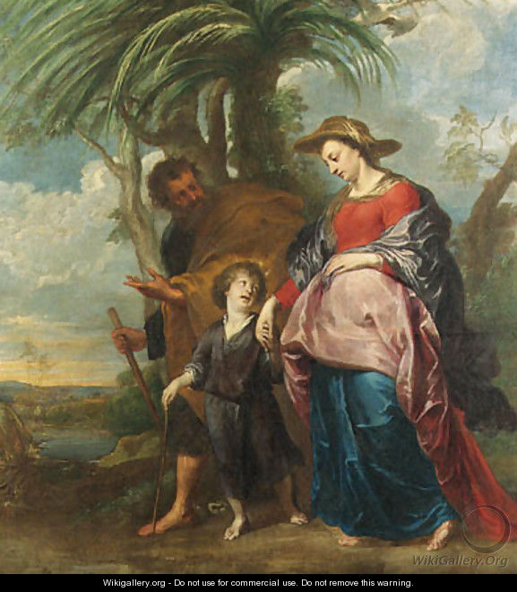 The Return from Egypt - (after) Sir Peter Paul Rubens