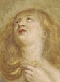 Head of a woman - (after) Sir Peter Paul Rubens