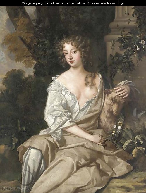 Portrait of Nell Gwyn - (after) Sir Peter Lely