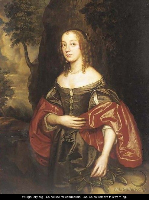 Portrait of Isabella Chicheley, nee Lawson - (after) Sir Peter Lely