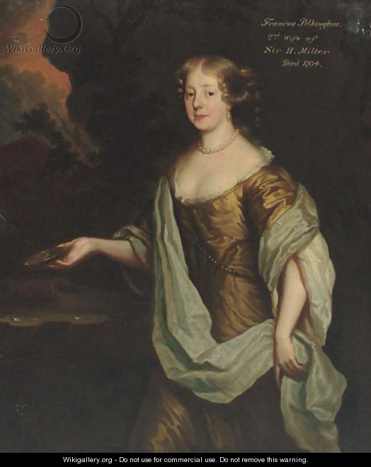 Portrait of Frances Pilkington - (after) Sir Peter Lely