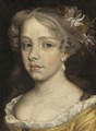 Portrait of a lady, traditionally identified as the Countess of Halifax - (after) Sir Peter Lely