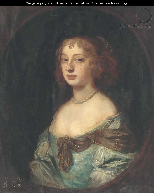 Portrait of a lady - (after) Sir Peter Lely
