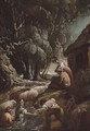 The shepherdess - (after) Thomas Barker Of Bath