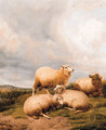 Sheep Resting In A Meadow 2 - (after) Thomas Sidney Cooper