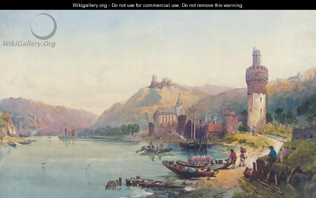On the Rhine - (after) Richard Principal Leitch