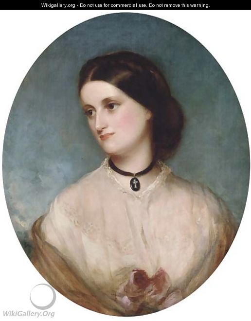 Portrait of a lady - (after) Richard Buckner