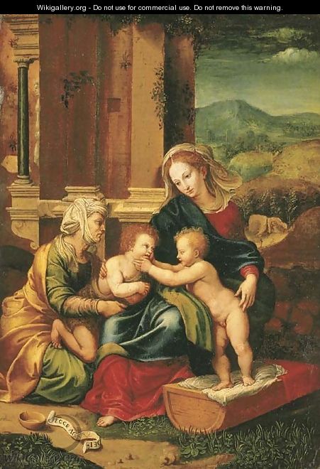 The Holy Family - (after) Raphael (Raffaello Sanzio of Urbino)