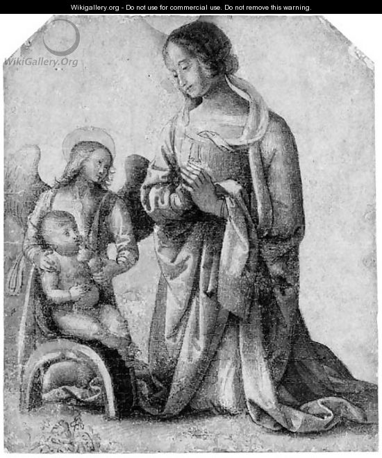 The Madonna Del Sacco - (after) Pietro Vannucci Perugino