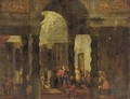 The Raising of Lazarus - (after) Pietro (Il Mirandolese) Paltronieri