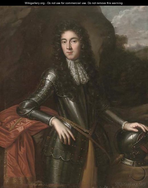Portrait of a gentleman, traditionally identified as Charles Fleetwood (c.1618-1692) - (after) Robert Walker